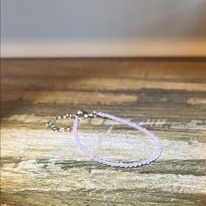 Clear Quartz Beaded Bracelet